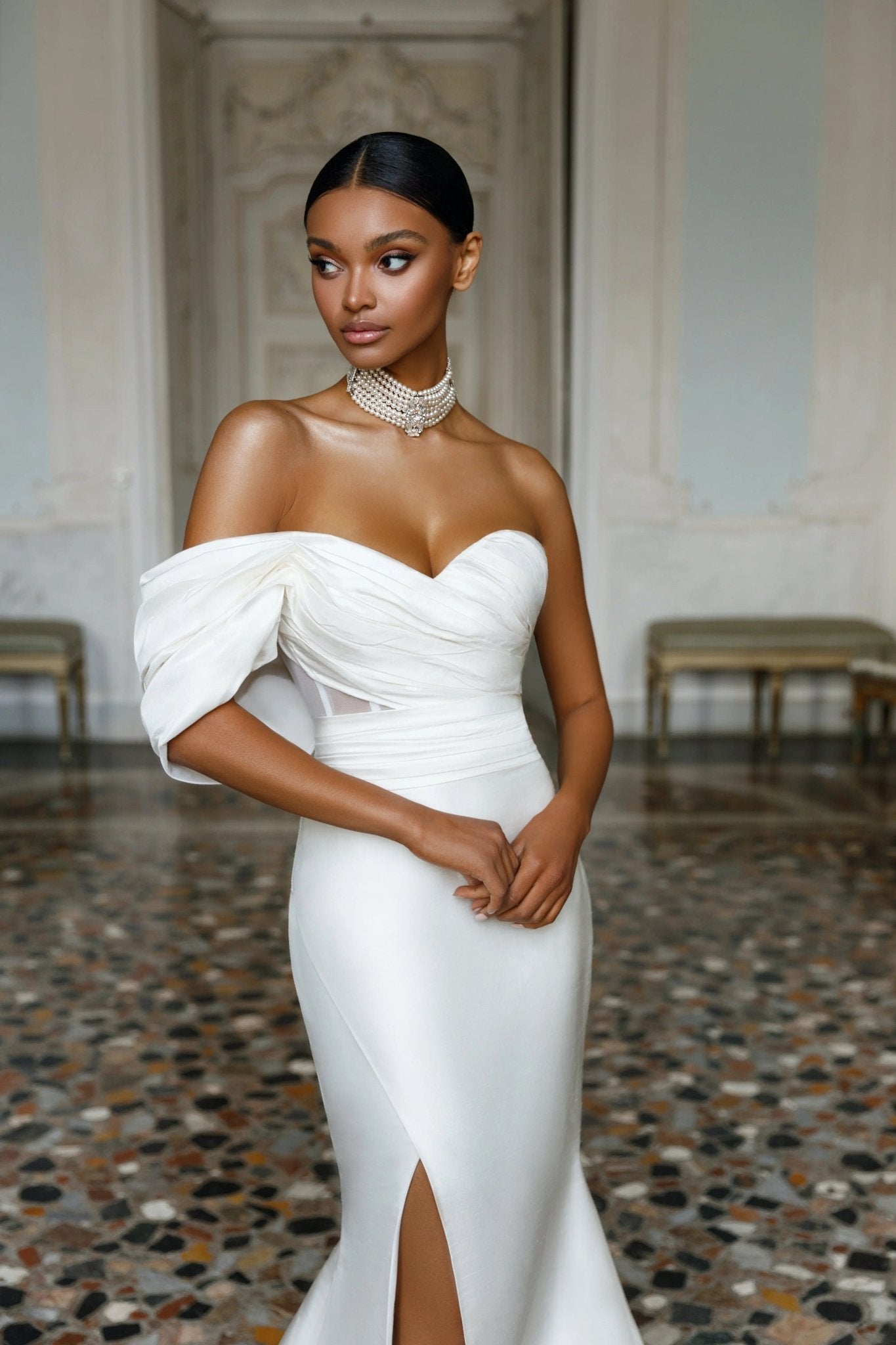 Monic wedding dress design - violetta - bridal