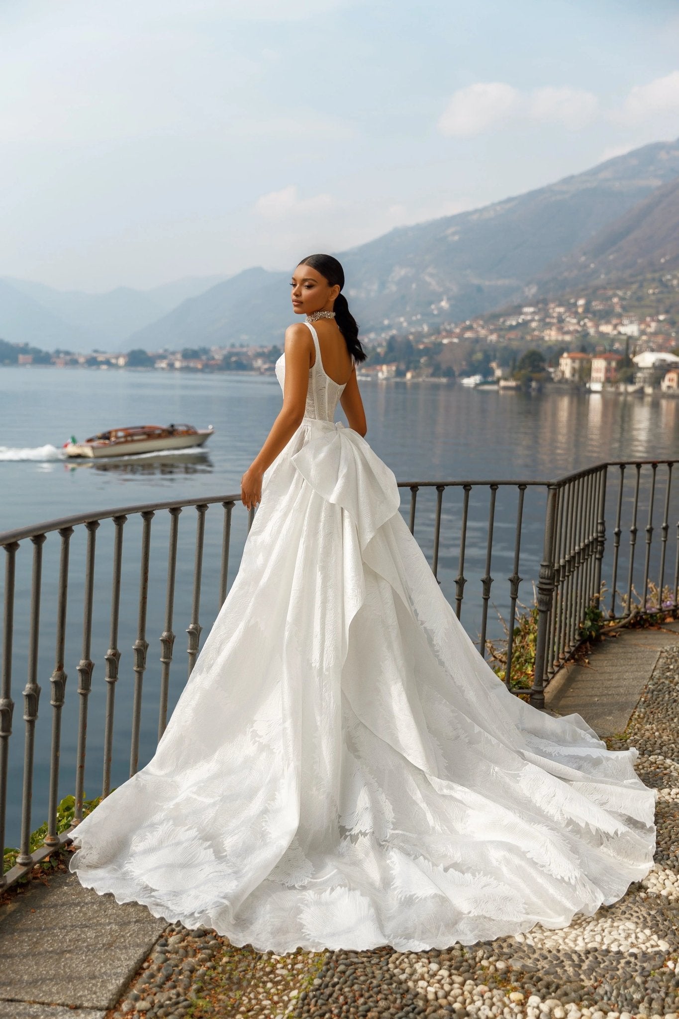 Nicoline A - line wedding dress lace - violetta - bridal