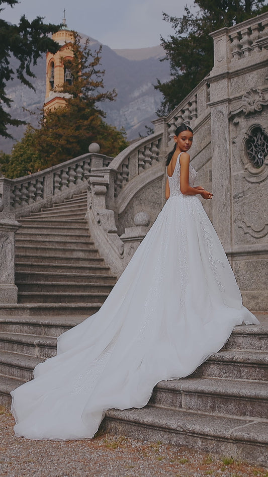 Christine ball gown wedding dress