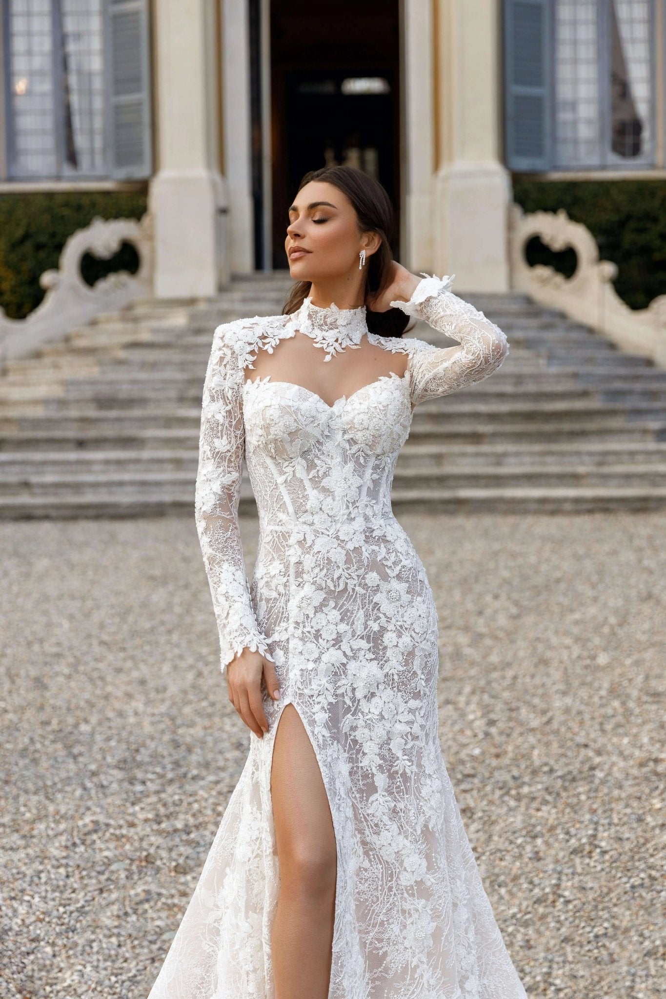 Discover the Elegance of Rita with Lining - violetta-bridal